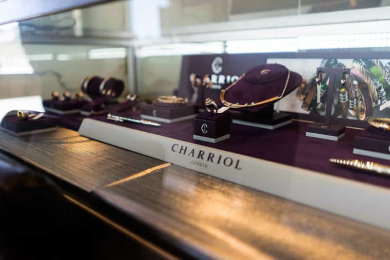 Gem Gallerie Display Charriol Jewellery