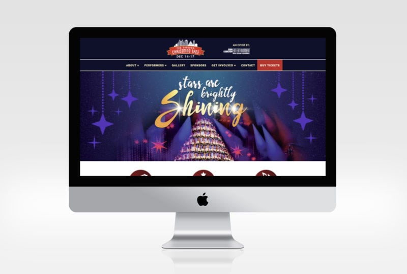 Singing Christmas Tree - Website