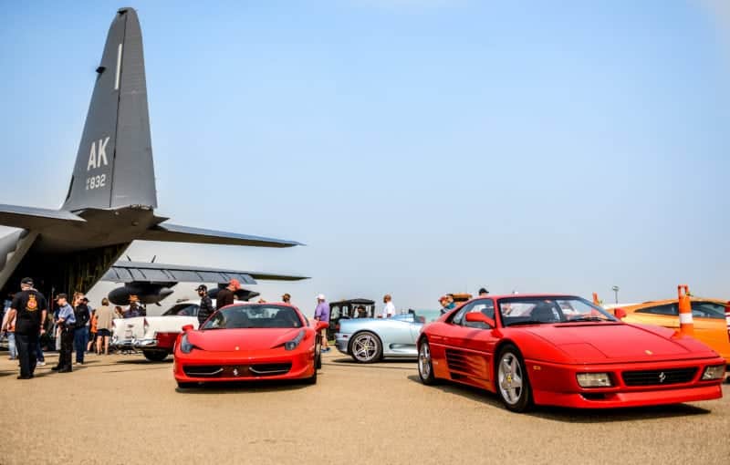 Edmonton Airshow Hercules, Ferrari