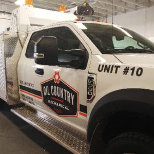 Branded Oil Country Mechanical Truck
