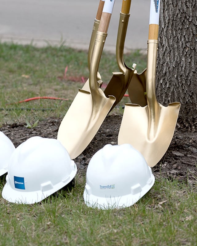 Ground break transed LRT Valley line